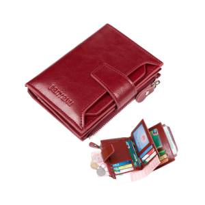 Carteira Feminina de Couro Genuíno